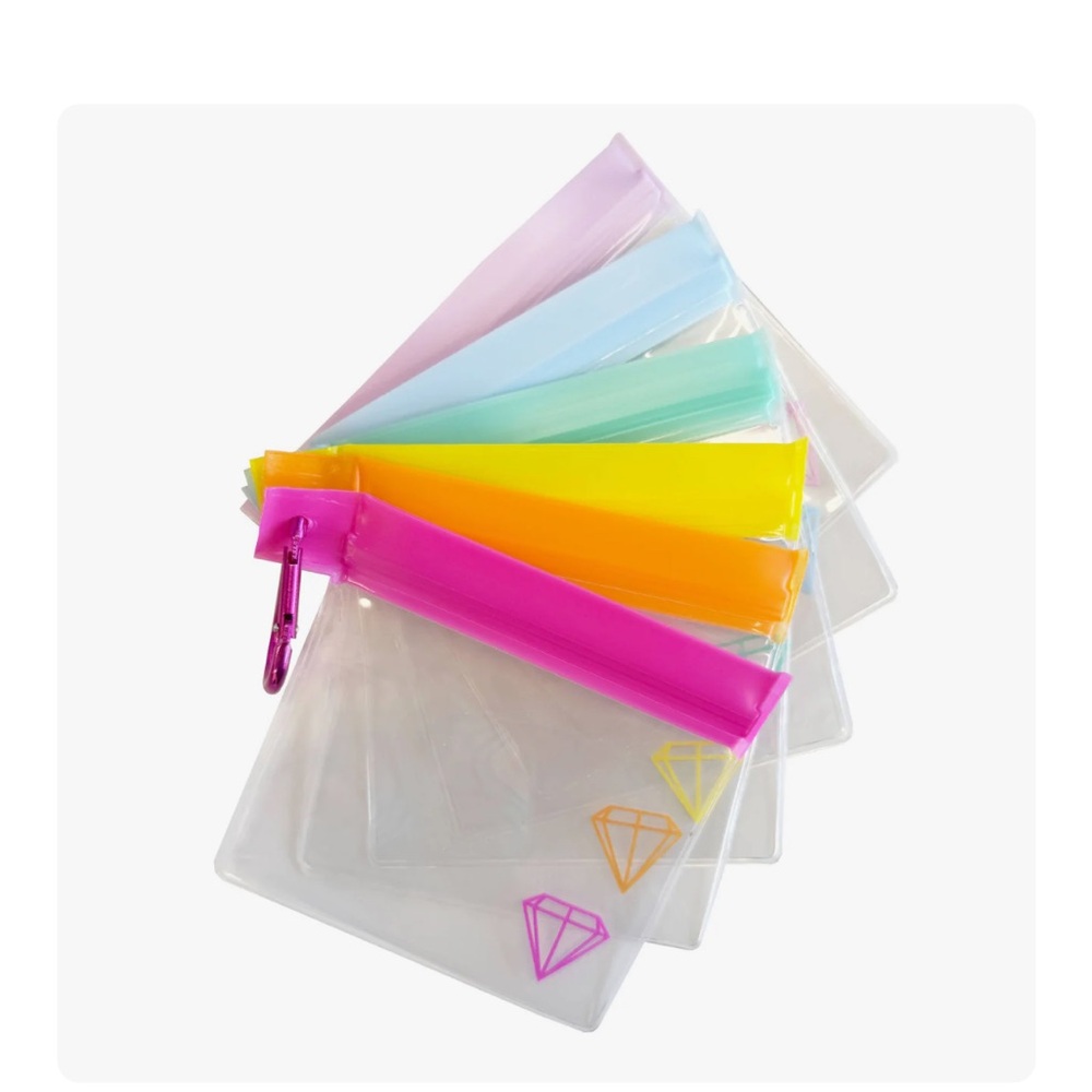 MYTAGALONGS Set of 6 Jewelry Pouches - new in box